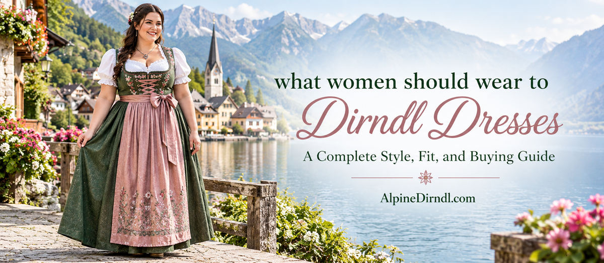 What Women Should Wear to Oktoberfest: Maxi Dirndl Guide