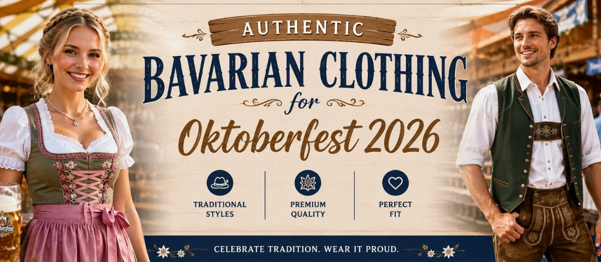 Authentic Bavarian Clothing for Oktoberfest 2026