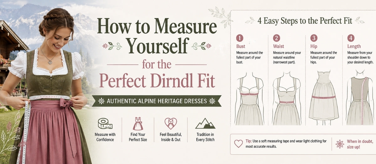 How to Measure Yourself for the Perfect Dirndl Fit
