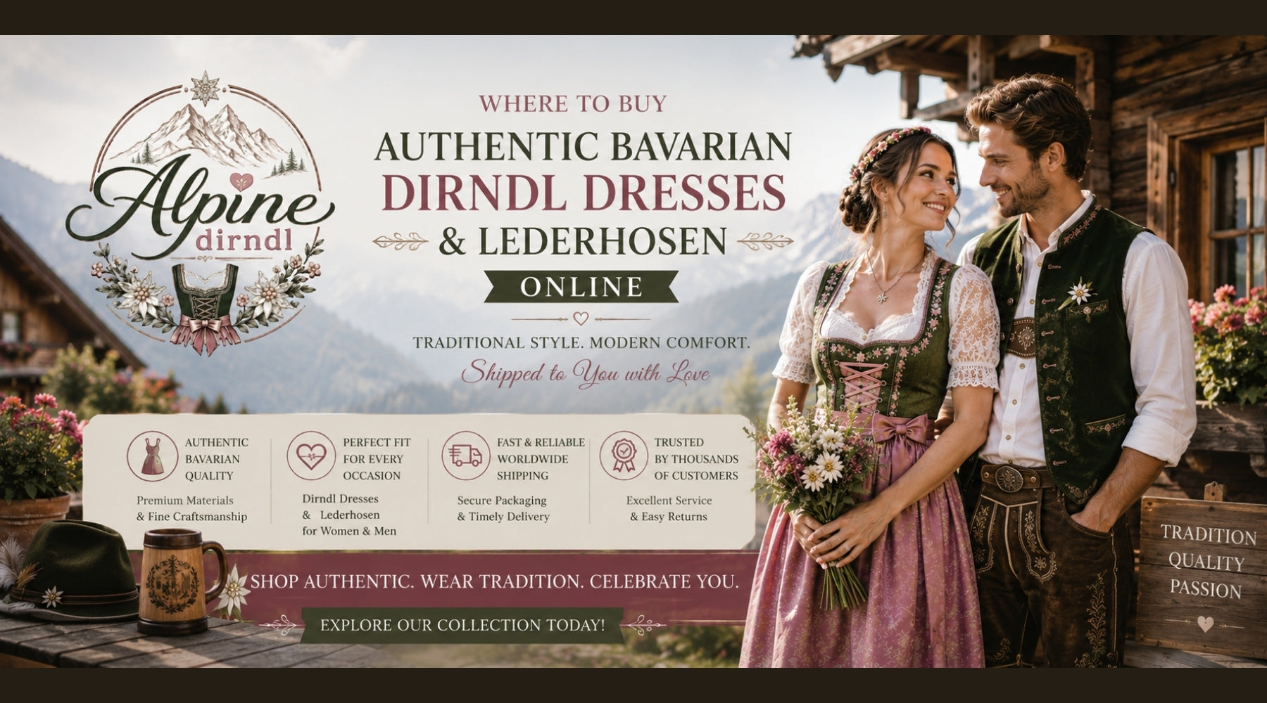 Where to Buy Authentic Bavarian Dirndl Dresses and Lederhosen Online — Your Complete 2026 Guide
