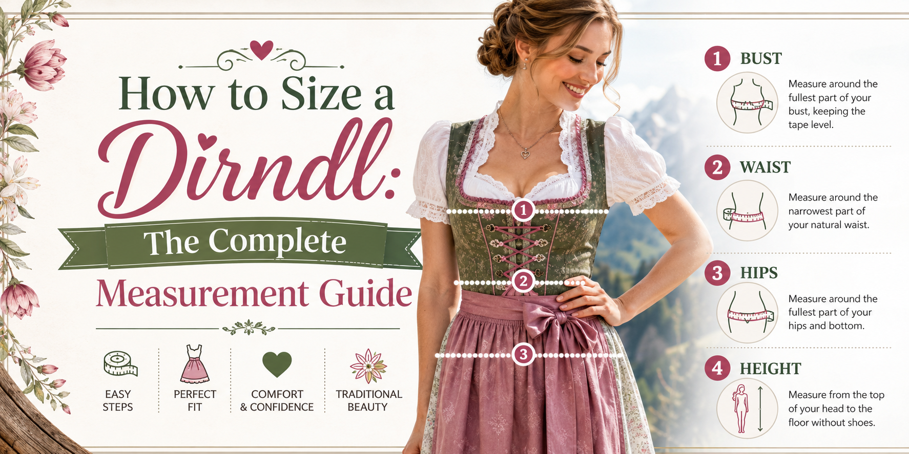 How to Size a Dirndl: The Complete Measurement Guide