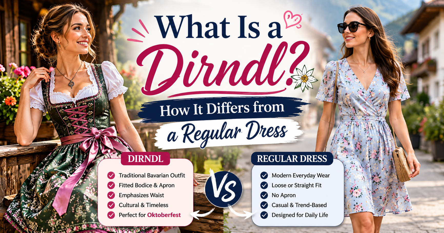 What Is a Dirndl? How It Differs from a Regular Dress - Alpine Dirndl 