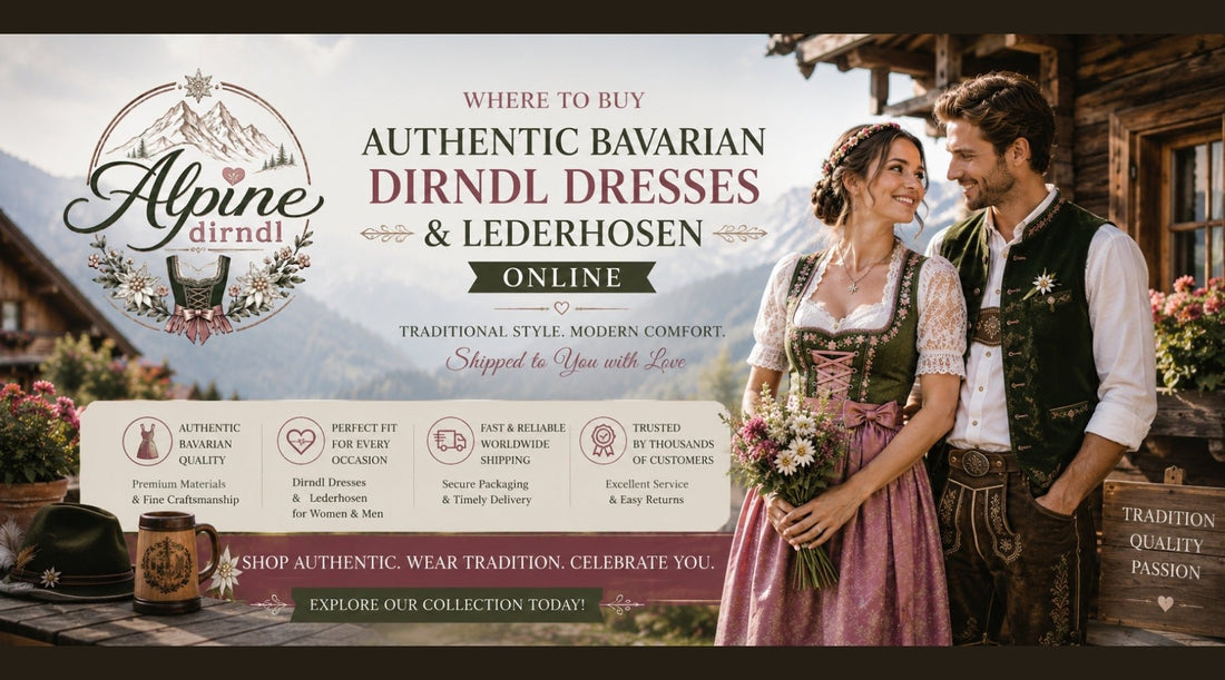 Where to Buy Authentic Bavarian Dirndl Dresses and Lederhosen Online — Your Complete 2026 Guide - Alpine Dirndl 