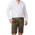 Men's Genuine Leather Lederhosen | Bavarian Shorts