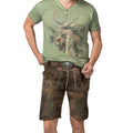 Vintage Brown Short Lederhosen | Men's Bavarian Suede