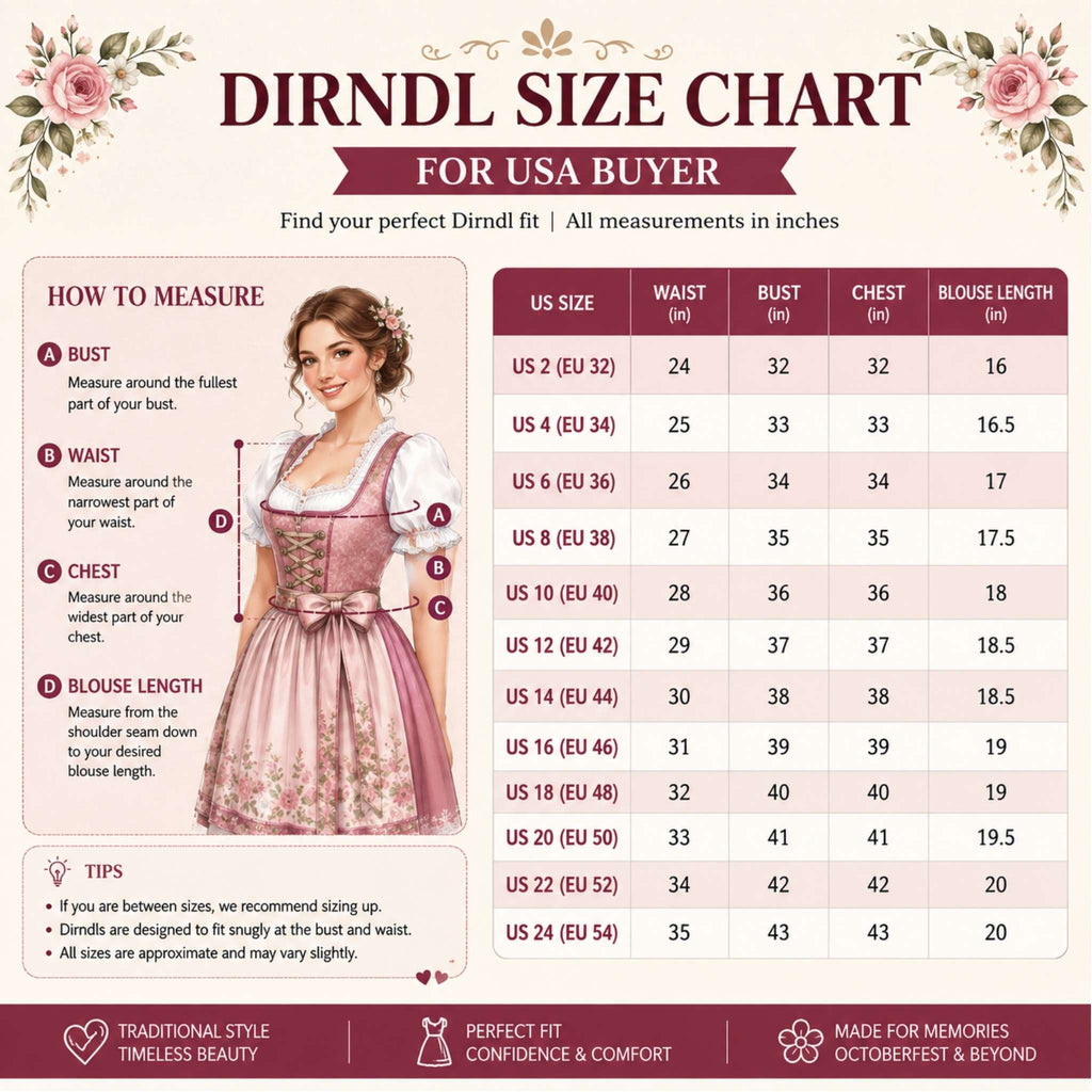 Black Dirndl Dress Lace Embroidery Oktoberfest Gown