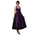 Traditional Long Dirndl for Oktoberfest | Floor-Length