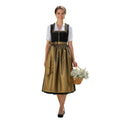 Black & Gold Dirndl – Luxury Handmade Bavarian Couture 2026 - Alpine Dirndl