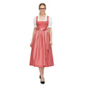 Dirndl Dress Coral Pink One Piece - Alpine Dirndl