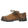Lederhosen Shoes Distressed Brown Leather - Alpine Dirndl
